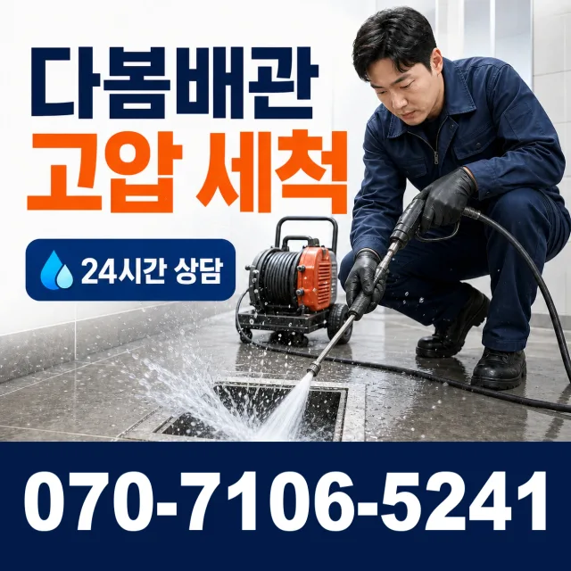 과천시 중앙동 하수구막힘 상담 이미지 4